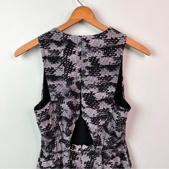 Rebecca Taylor Summer Storm Silk Sleeveless V-Neck Dress - Picture 12 of 15